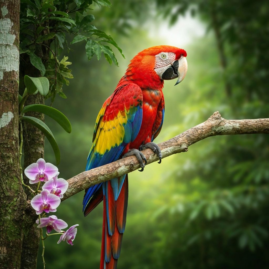Scarlet Macaw